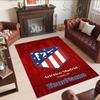 Atletico Madrid Customize Text Area Rug Perfect for Foyer Dining Room Entryway Hallway Anti-slip Rug Office home decor