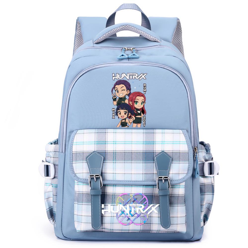 Anime Cartoon K-Pop Printed Large Capacity Backpack for Teenger Student Girl Boy Schoolbag Bookbag Women Waterproof Travel Bag Kid Gift Mochila