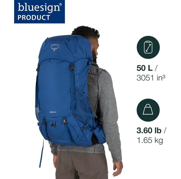 Рюкзак Osprey Rook 50 histosol brown/rhino grey