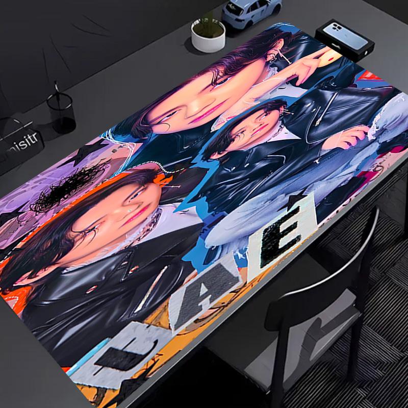 Jin singer2 Mouse Pad - Non-Slip Rubber Base, Smooth Surface for Work,Gaming,Office,And Home Use, Desk Mouse Pad