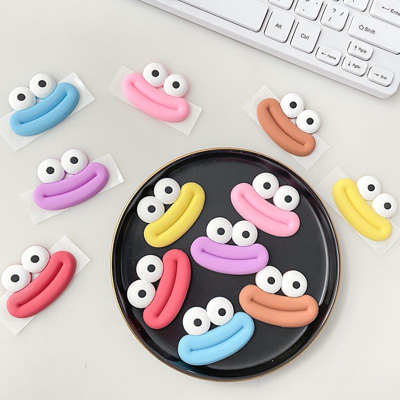 Cartoon Sausage Mouth PVC Charms: DIY Phone Case, Magnet, Shoe Accessories