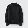 Autumn and Winter New Men's Fashion Trend Simple All-in-one Velvet Plus   Sweater Casual Bottoming Shirt