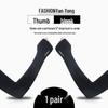 Ice Silk Sun Protection Arm Sleeves for Men & Women: Breathable UV Shield for Cycling & Driving