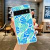 Abstract Flower Market Phone Case For Google Pixel 9 8 7 6 8A 7A 6A 5 4 5A 4A 3A Pro XL soft Clear Shell TPU Transparent Cover