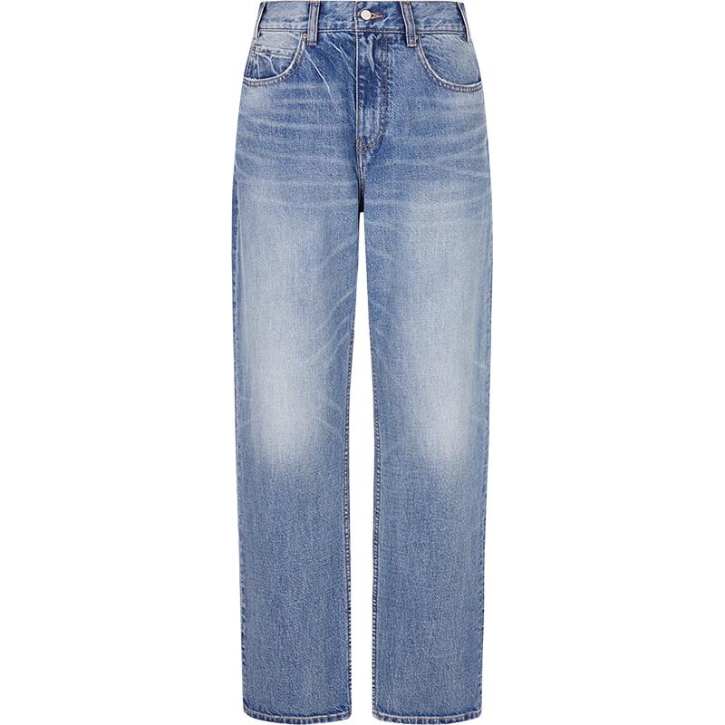 

JNBY 2025 Spring Tapered Denim Long Pants L