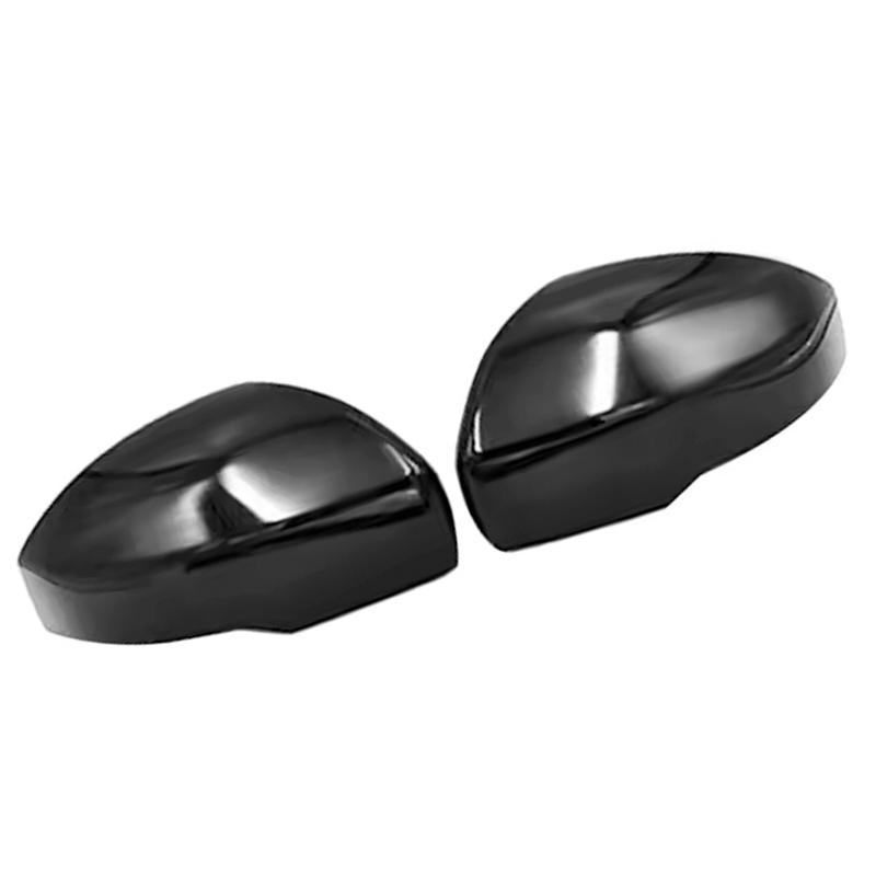 2pcs Glossy Black Rearview Mirror Cover Side Mirror Caps for Land Rover Range Rover Sport 2014- Discovery 2017-