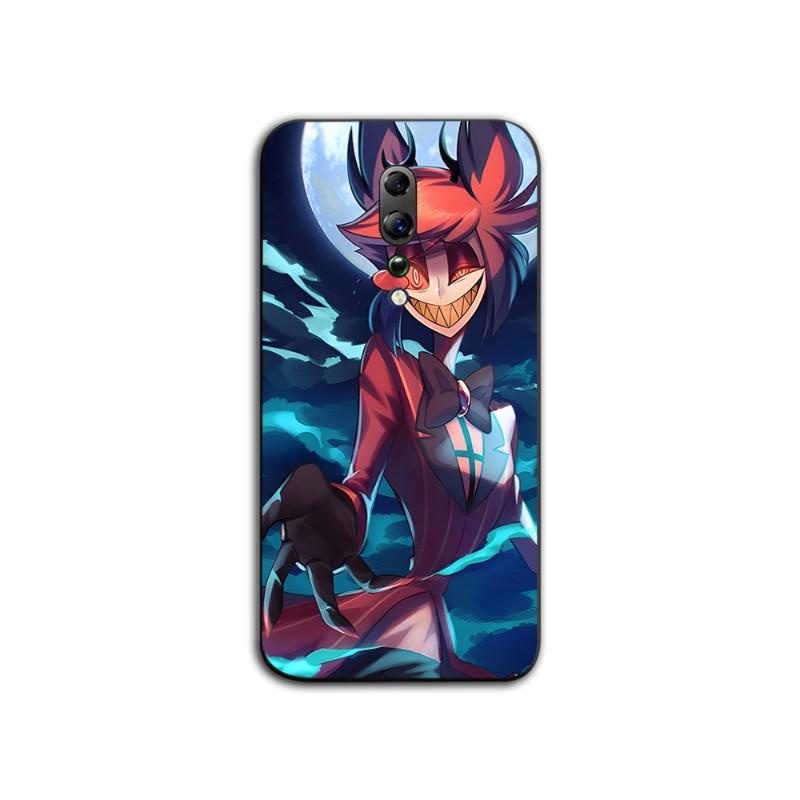 Hazbin Hotels Alastor telefonveske for OPPO Finn X5 X3 X2 A93 Reno 8 7 Pro A74 A72 A53 Soft svart telefondeksel