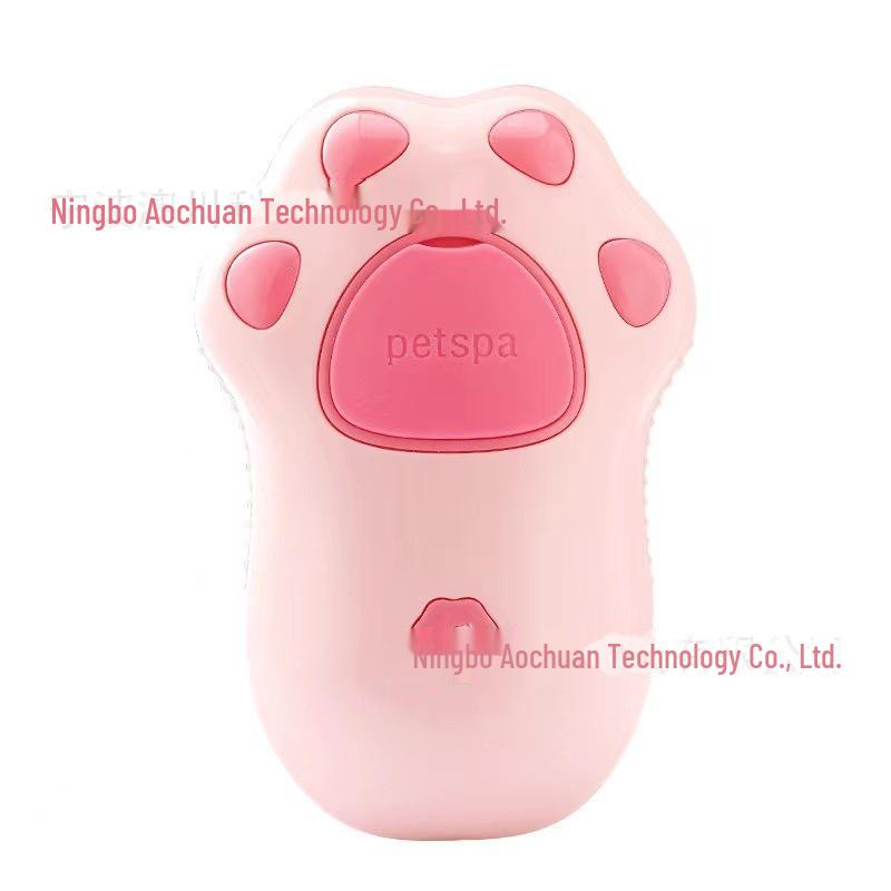 Pet Electric Massage Comb: One-Click Spray Calming Brush for Cats and Dogs, Anti-Fly Hair Removal & Bath Tool