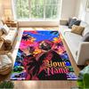 2pac Customize Your Name Carpet Suitable for Decorate Room Study Room Game Room Playrooms Antislip Carpet Decorate Offices