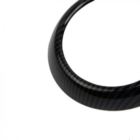 Carbon Fiber Style Central Sides Air Vents Trim Cover For Chevrolet Colorado