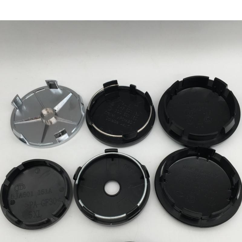 4pcs 3D Black for 55mm 56mm 60mm 63mm 65mm 68mm 70mm 76mm NGCHX54 Car Emblem Wheel Hub Center Cap Badge Covers Sticker Decal Styling