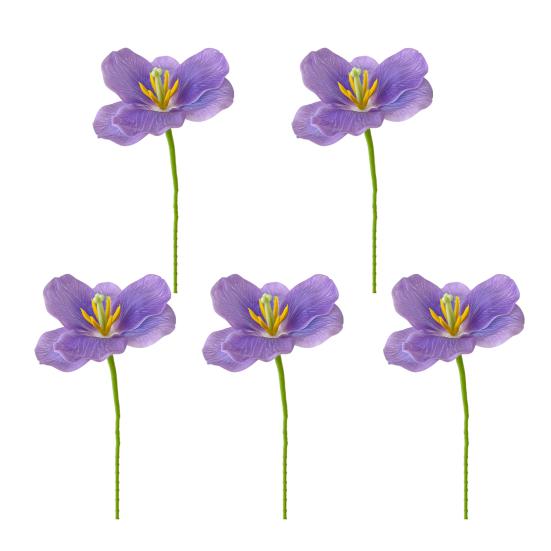 Simulovaný tulipán Umělé plně rozkvetlé tulipánové květy Falešný tulipán s ohebným stonkem pro jarní letní domácí dekoraci Svatební stolní dekorace