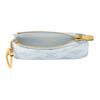 Louis Vuitton Coated Canvas Coin Purse Key Pouch Small Women's Blue M27674
