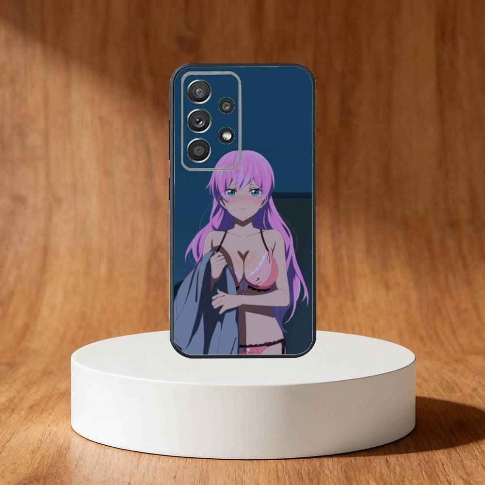 Watanare Anime Phone Case For Samsung S25,S24,S21,S22,S23,S30,Ultra,S20,Plus,Fe,Note,10,9,5G Black Cover