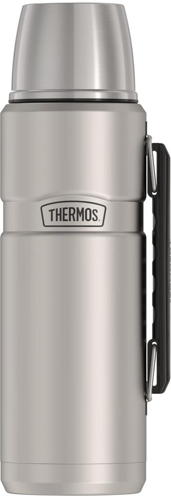 [Top-ranked insulated, stylish water bottle] Thermos Stainless King 1.2L Silver (Thermos Stainless King 40-Ounce Beverage Bottle, Stainless Steel)