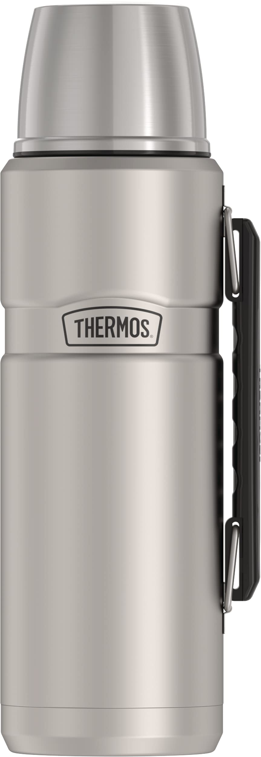 

[Top-ranked insulated, stylish water bottle] Thermos Stainless King 1.2L Silver (Thermos Stainless King 40-Ounce Beverage Bottle, Stainless Steel)