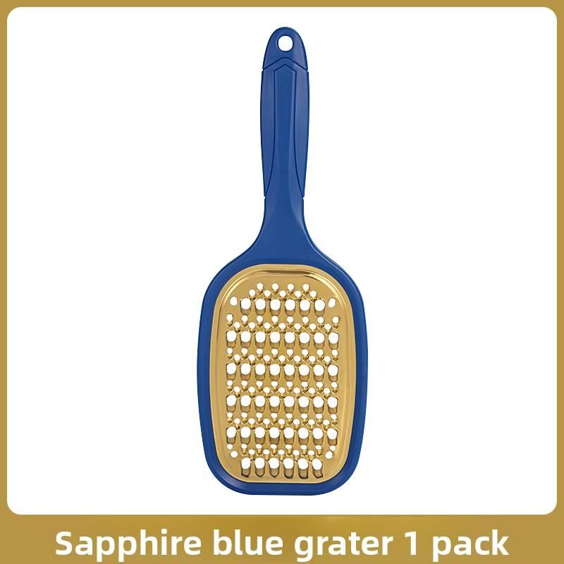 

1PCS Stainless Steel Multifunctional Household Potato Shredder Kitchen Garlic Radish Vegetable Slicer Grater Fruit and Vegetable Grater 1PCS синий