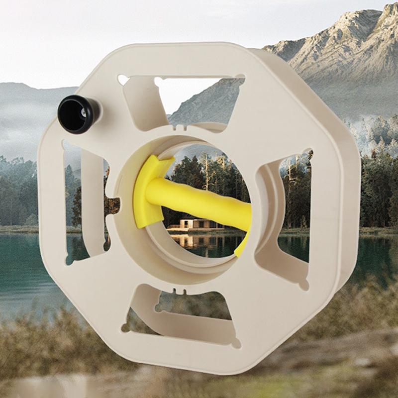 Portable Plastic Winding Reel Wire Storage Reel Closing Line Winding Disk Rolling Line Dish Cable Winding Reel Winding Winch
