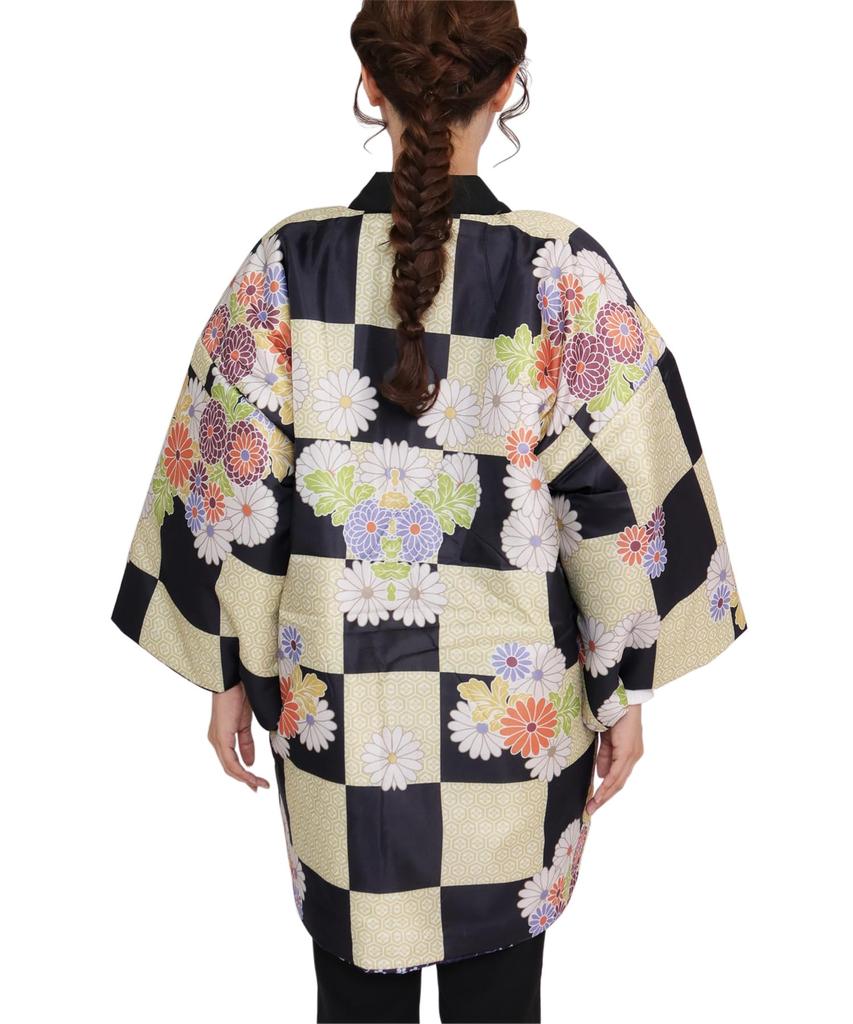 Reversible Hanten with Traditional Japanese Size C [KYOETSU] (Japanese-style Jacket) Pattern, Women's (M, 1A-1B)