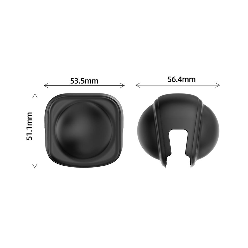 Panorama-Kamera-Objektivdeckel, Silikon-Objektivschutz, kompatibel mit Insta360 X4-Kamera