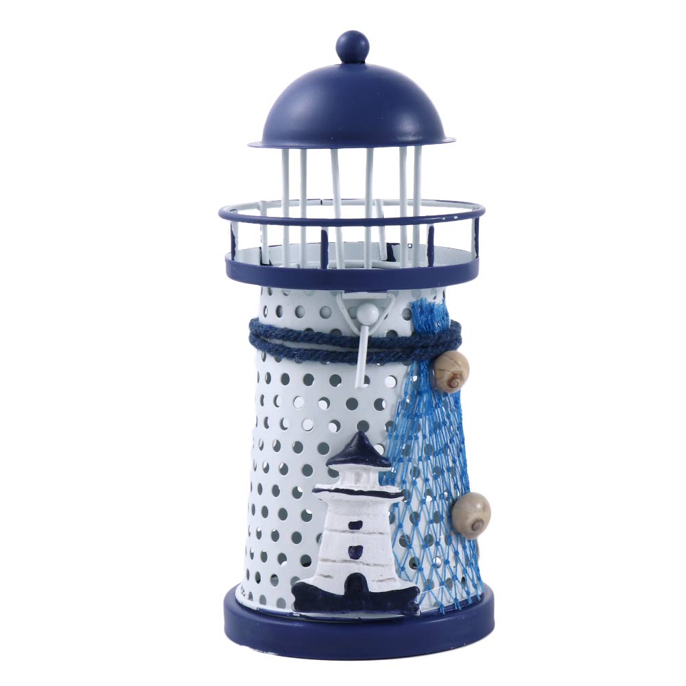 

Металлический старинный маяк стол домашний декор свадебный подсвечник подставка для свечей средиземноморская башня