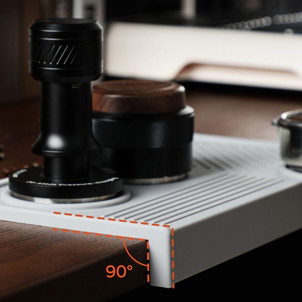 Silicone Espresso Tamping Mat Non-Slip Coffee Press Pad Multi-functional Coffee Tamper Mat  Cafe