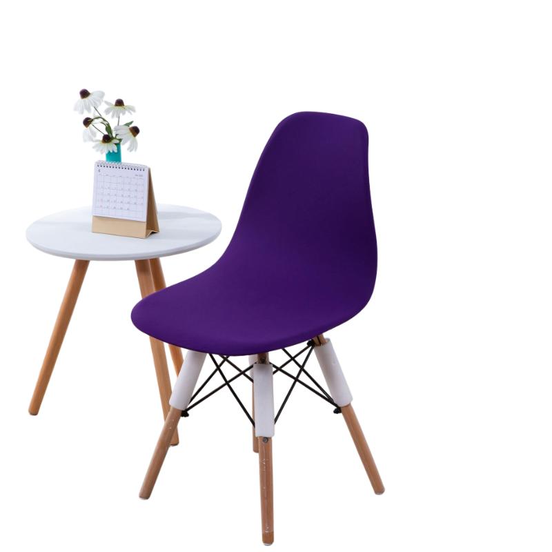 Elastischer Schalensesselbezug Stretch Esszimmerstuhlbezug Sitzbezüge Überzug Möbelschutz Hotel Zuhause Wohnzimmer Abnehmbar