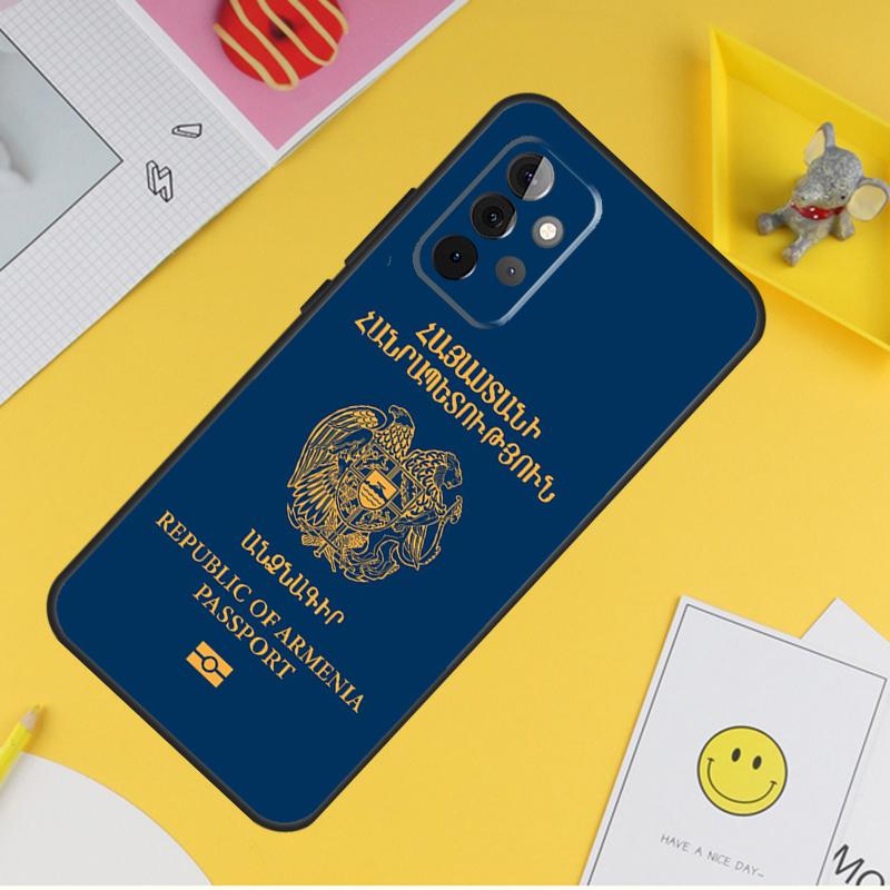Armenian Flag Case For Samsung Galaxy A16 A26 A36 A56 A06 A55 A35 A15 A53 A32 A52 A33 A13 A14 A34 A54 A17