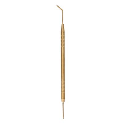 B5 04 Eyelash Lift Separator Tool Double Headed Stainless Steel Lash Separation Comb Rod Gold