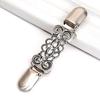 Sweater Duck Mouth Clips for Cardigans Vintage Shawl Cloak Clasp Rhinestone Cinching Clip for Women Shawl Shirt Dress