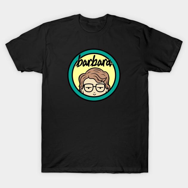 

Men Black Print T-shirt Barbara No-Cut Transfer Paper Print Cotton Tshirt XL чёрный