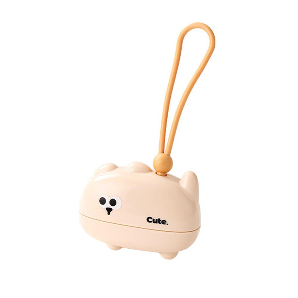 

Reusable Lint Remover Washable Pet Hair Remover Cute Clothes Hair Sticky Roller Cleaning Tool бежевий