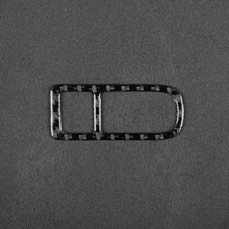 For Hyundai Genesis Coupe 2010-2016 Real Carbon Fiber Stickers Boot Release Switch Frame Car Accessories Interior Decorative