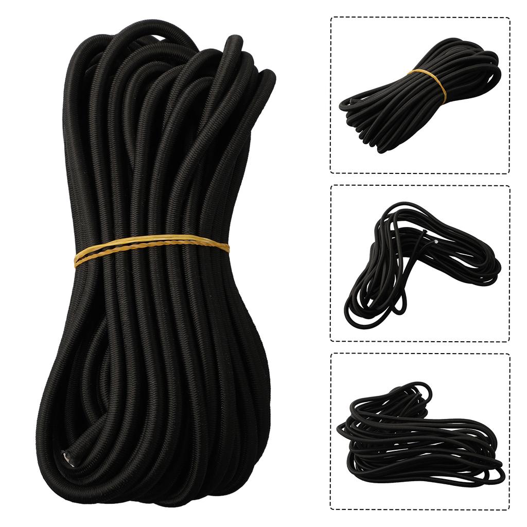Bungee Rope Bungee Cord Surfboard Outdoor Sports Kayak 1 Roll Of 10M Polyester+latex Silk Tie Down Accessories