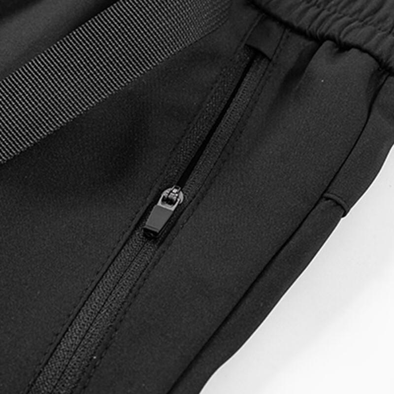 Mao Ren Men's Thermal Fleece Straight-Leg Workwear Pants