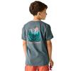 Regatta Childrens/Kids Bosley Mountain Scene Back Print T-Shirt