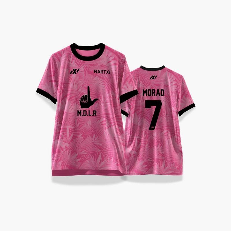 Hip-Hop Style Jersey MDLR Streetwear Outdoor Sports Soccer Training Uniform Men's Women's O-Neck Short Sleeve T-Shirt