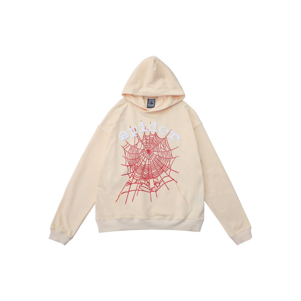 Wholesale Spder555 heavy fleece hoodie European and American trendy brand sweater men and women couples winter