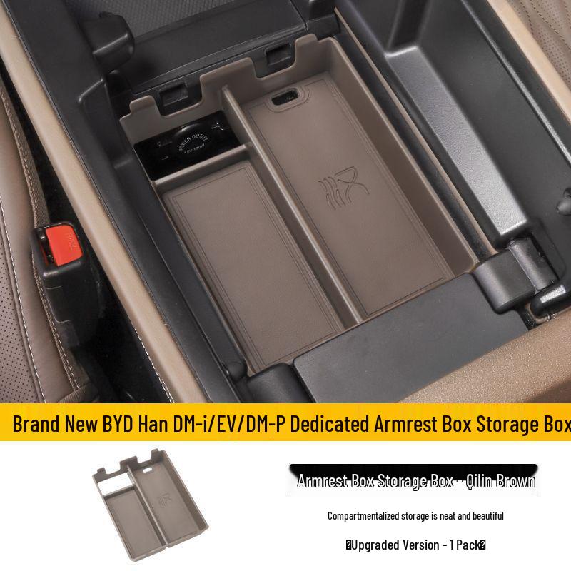 

Passenger Seat Storage Box for 20-24 BYD Han DMIEV Glove Compartment