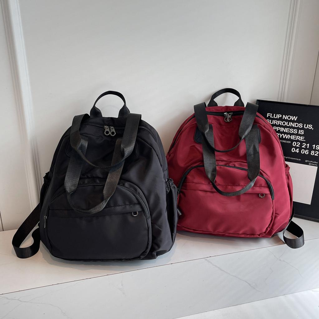 Schoolbag Large Capacity Casual Backpack Light Portable Dry and Wet Separation Shoulder Bag Travel Bag Stain Resistant Fashion Mommy Bag Women