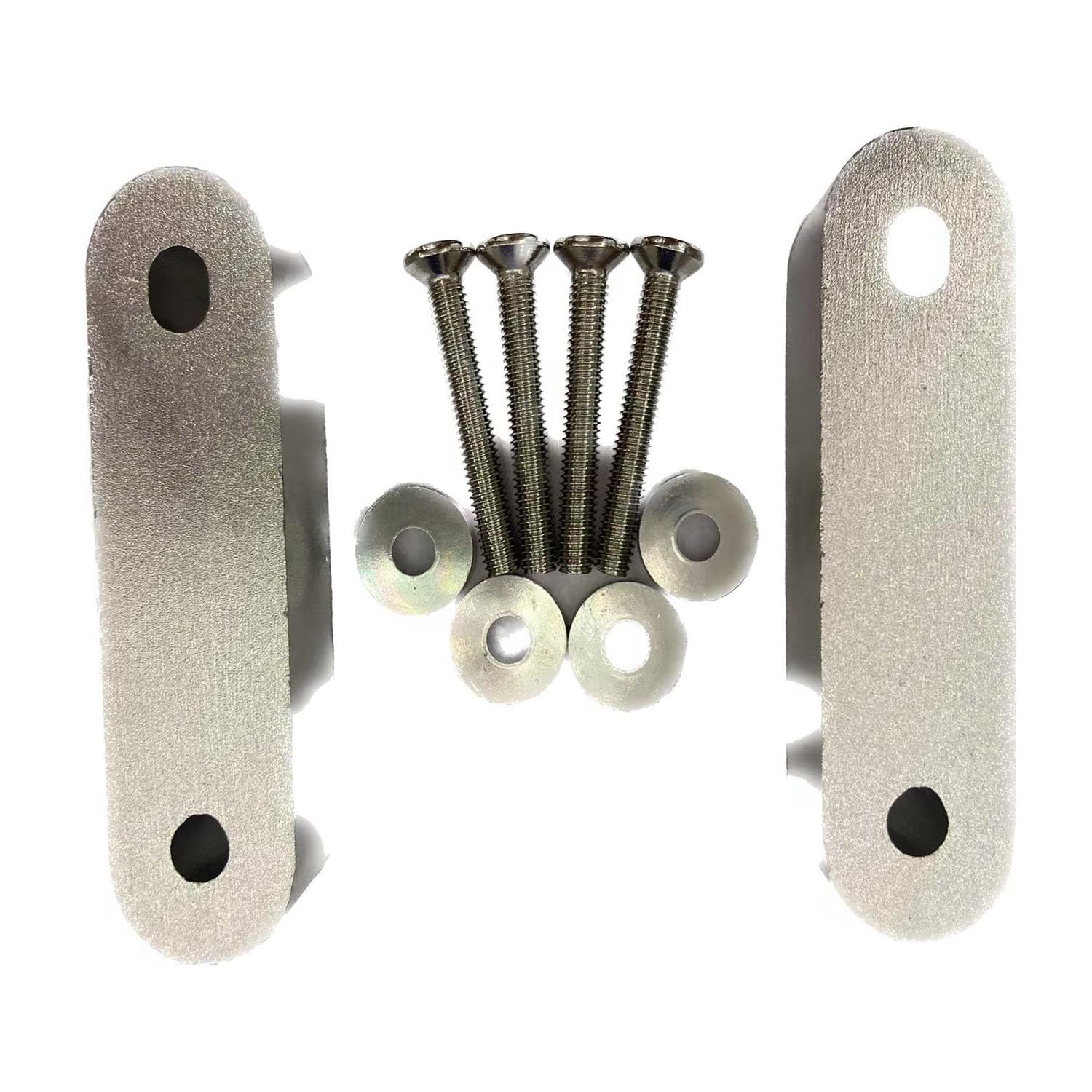 

Gealiric Hood Spacer Riser Kit Replacement for Honda Civic Acura Integra Aluminum Alloy Billet Car Hood Vent Spacer (SI)