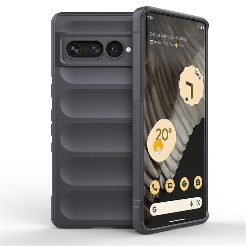 For Google Pixel 10 9 9A 8 8A 7 Pro 7A 6A Anti-Slip Bump TPU Armor Skin Full Protection Camera Shell Shockproof Cover Fundas
