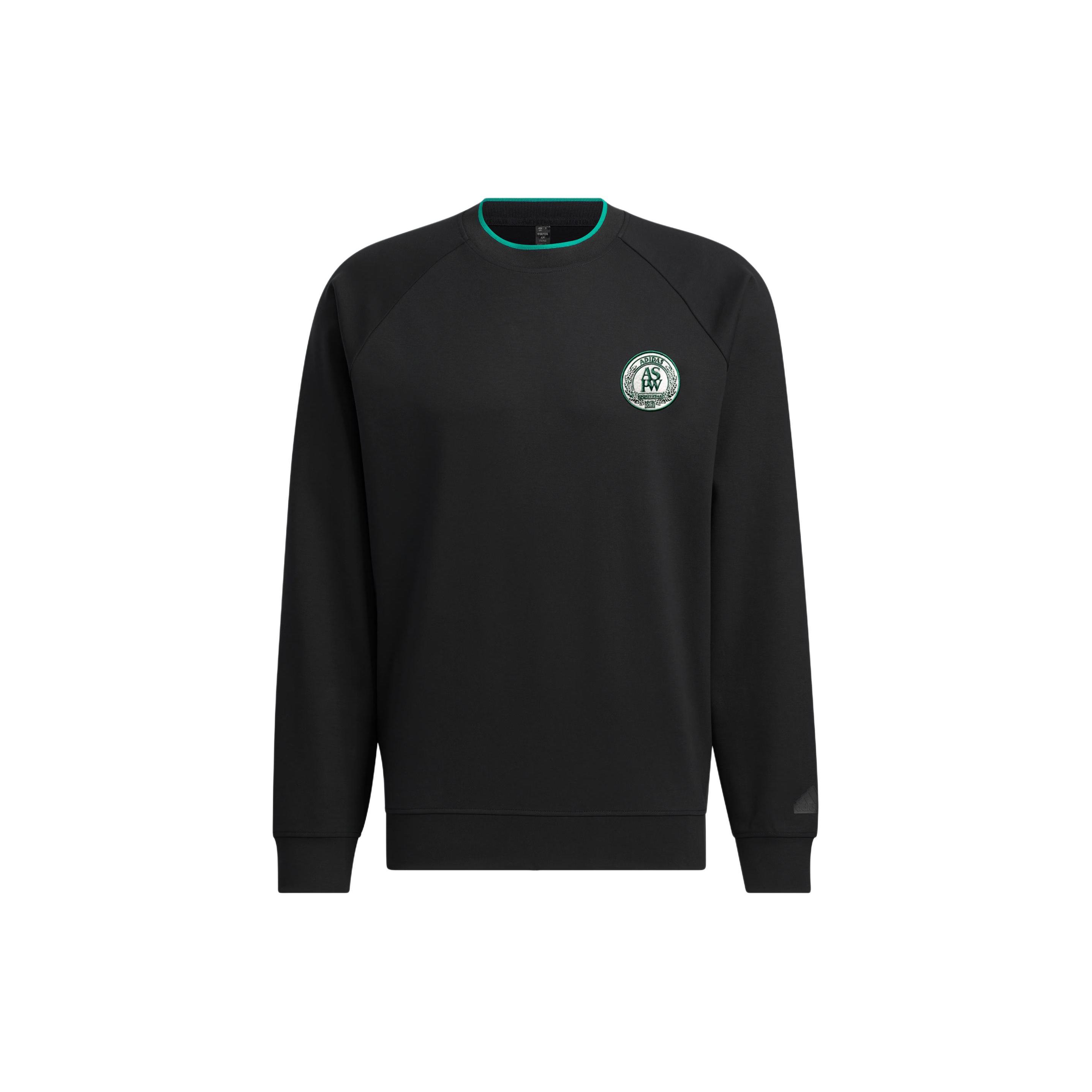 Мужская толстовка Adidas Verbiage Doubleknit Черный JE3664 S