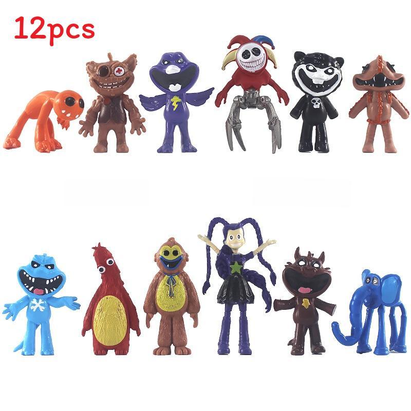 Set di Figure da Collezione in PVC di Poppy Playtime Per Fan del Gioco con Confezione Multitaglia