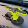 Solar Energy Powered Rotating Propeller Fighter Car Dashboard Ornament