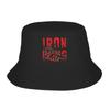 Iron Lung Bold Title Bucket Hat Spring Casual Fisherman Hats For Unisex Portable Beach Travel Caps Hip Hop Design Visor Hats