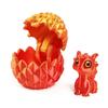 Cute 3D Printed Dragon Egg Creative Artistic Dragon Egg Statue  Office Ornaments