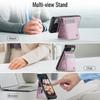For Google Pixel 10 Pro/Google Pixel 10 Leather Back Cover JEEHOOD J06 Magnetic Phone Case with Card Bag RFID Blocking
