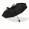 1pc Manga No-Face Windproof Automatic Umbrella, Lightweight for Women/Men, Perfect Christmas Gift A0811248