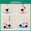 Porte-clés Chien en Peluche Mignon Pantoufles Nez Proéminent Adorables Jouet en Peluche Dessin Animé Pour Sacs